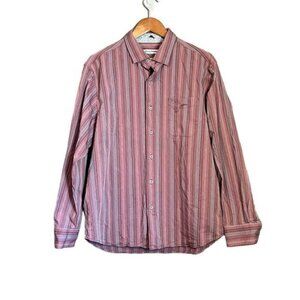 Tommy Bahama silk blend button down shirt Size large